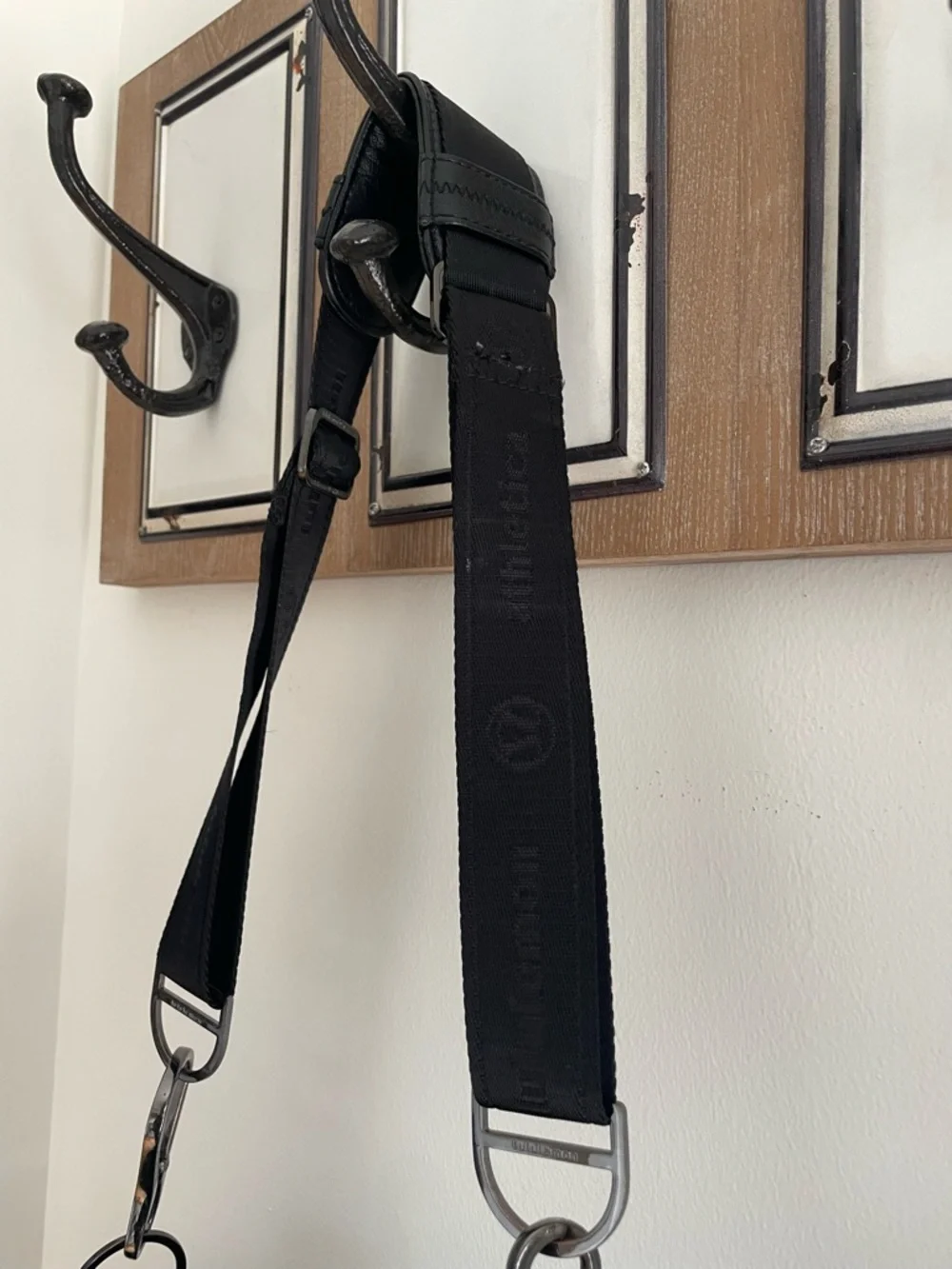 lululemon athletica Black Ruffled Nylon Shoulder Tote - Picture 7 of 16